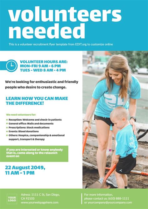 Volunteer Poster .